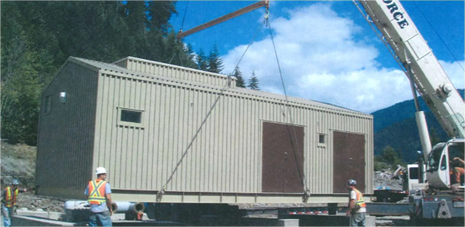 Prefab Pump House