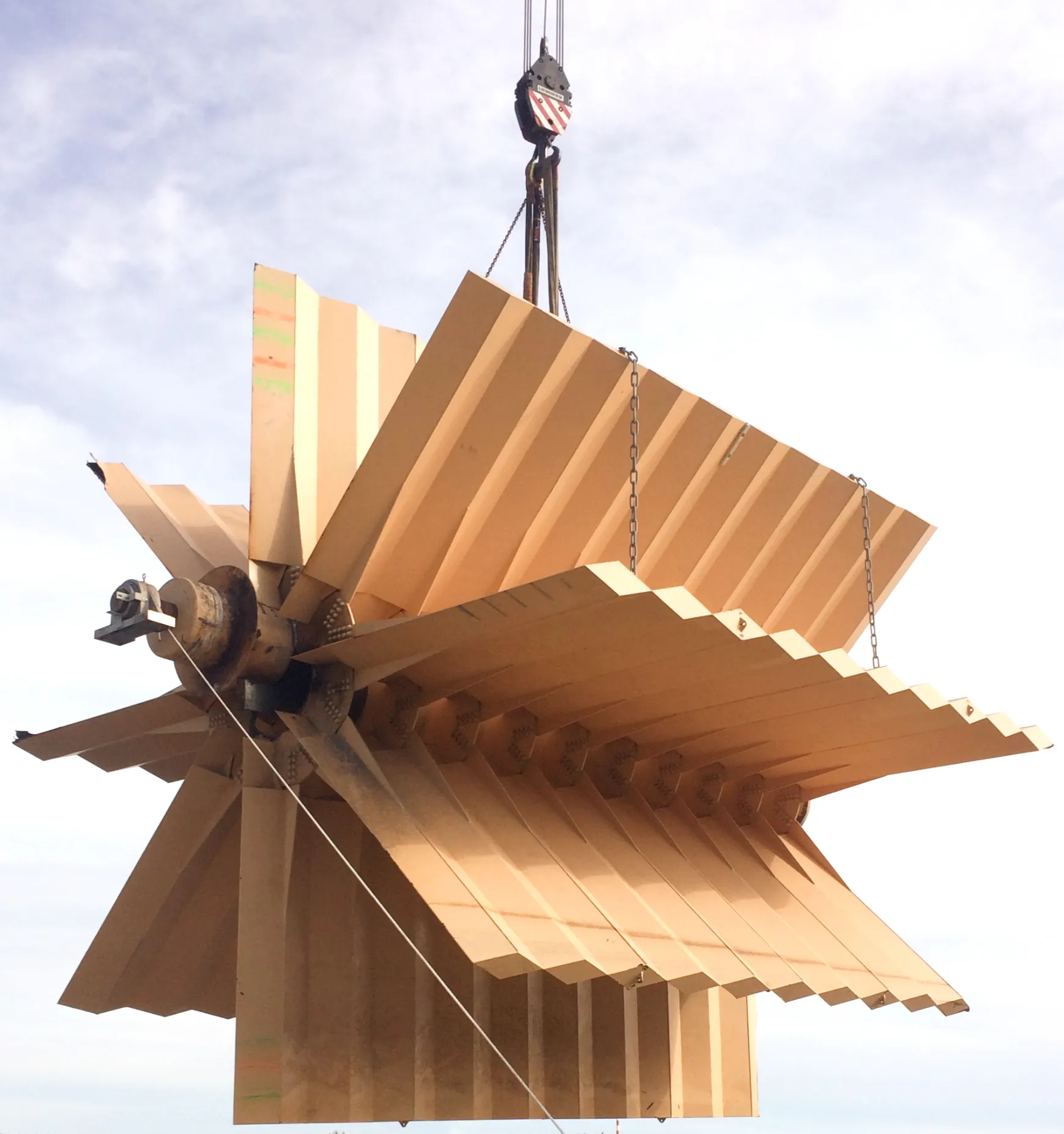 Marine fabrication work