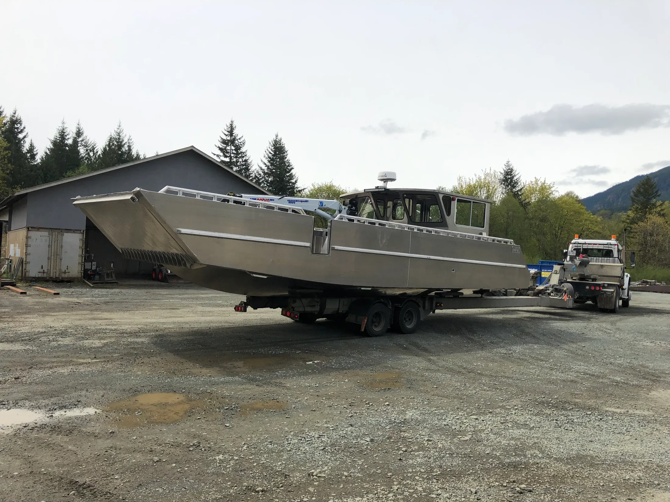 Marine fabrication work