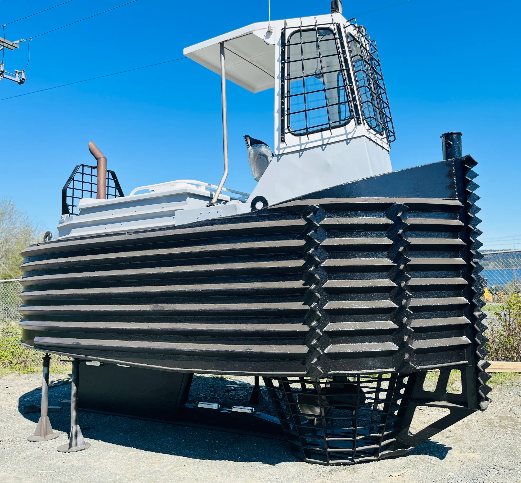 Marine fabrication work