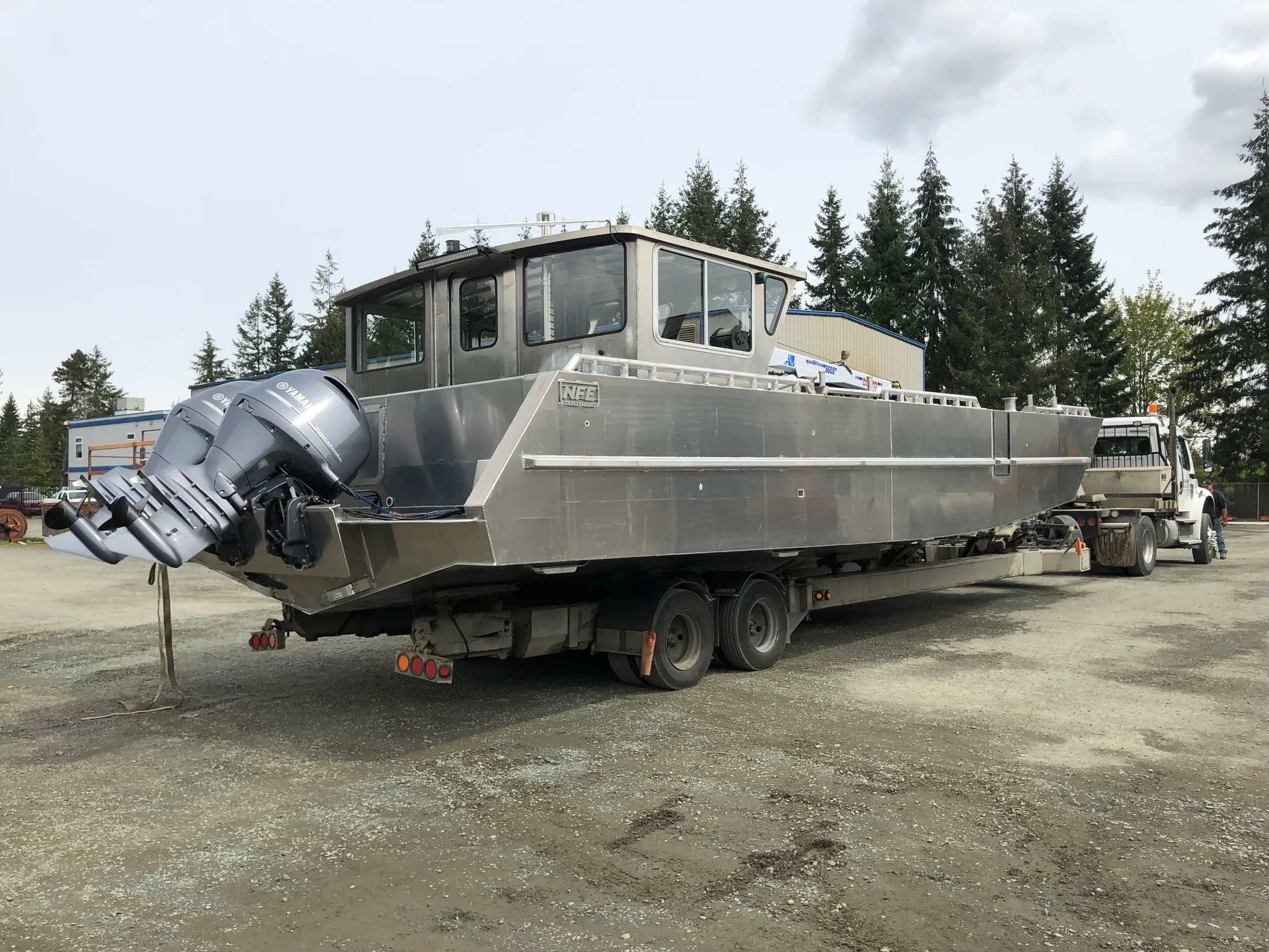 Marine fabrication work