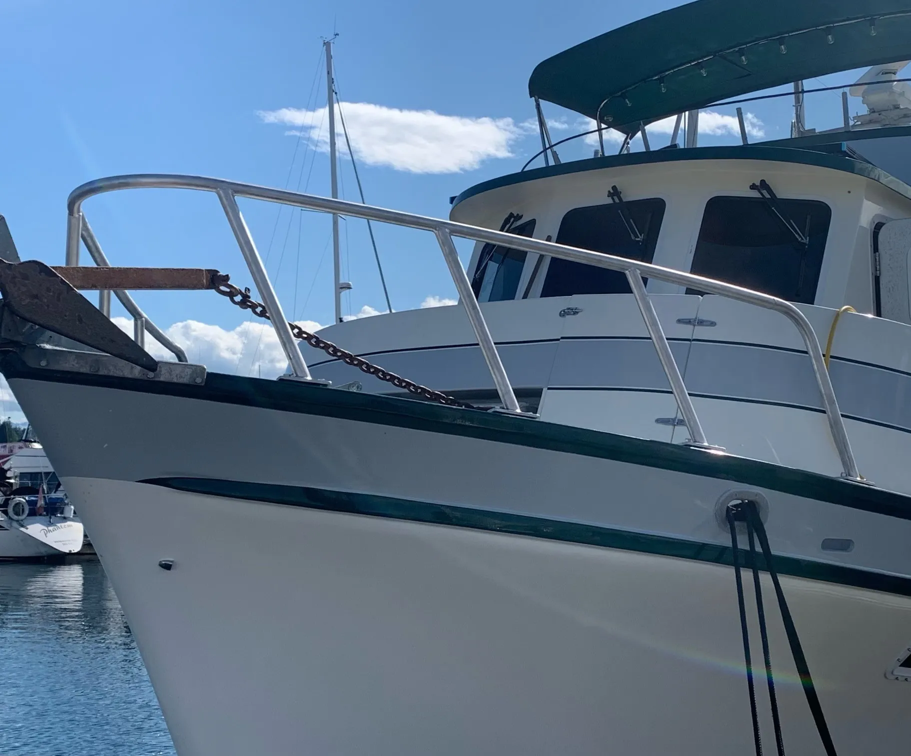 Marine fabrication work