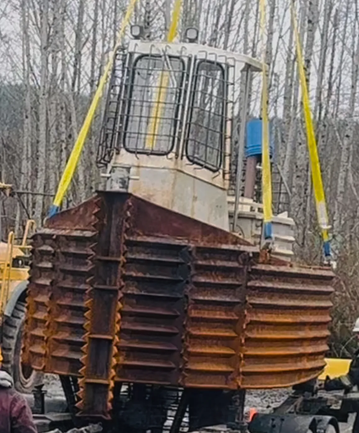 Marine fabrication work