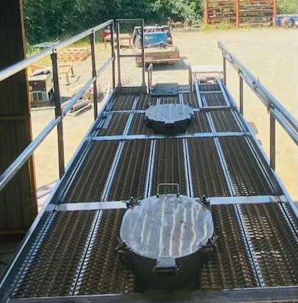 Vehicle fabrication work