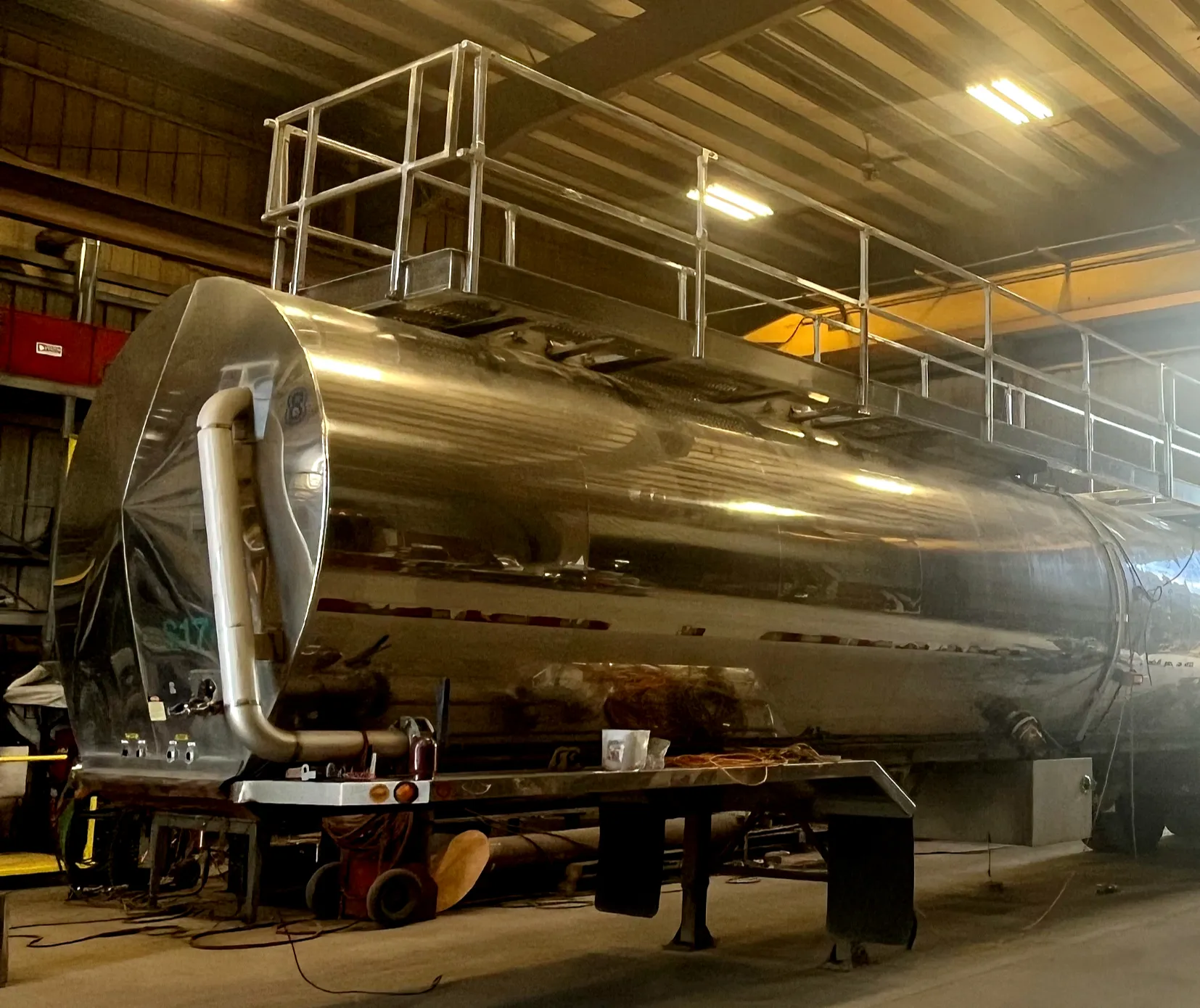 Vehicle fabrication work