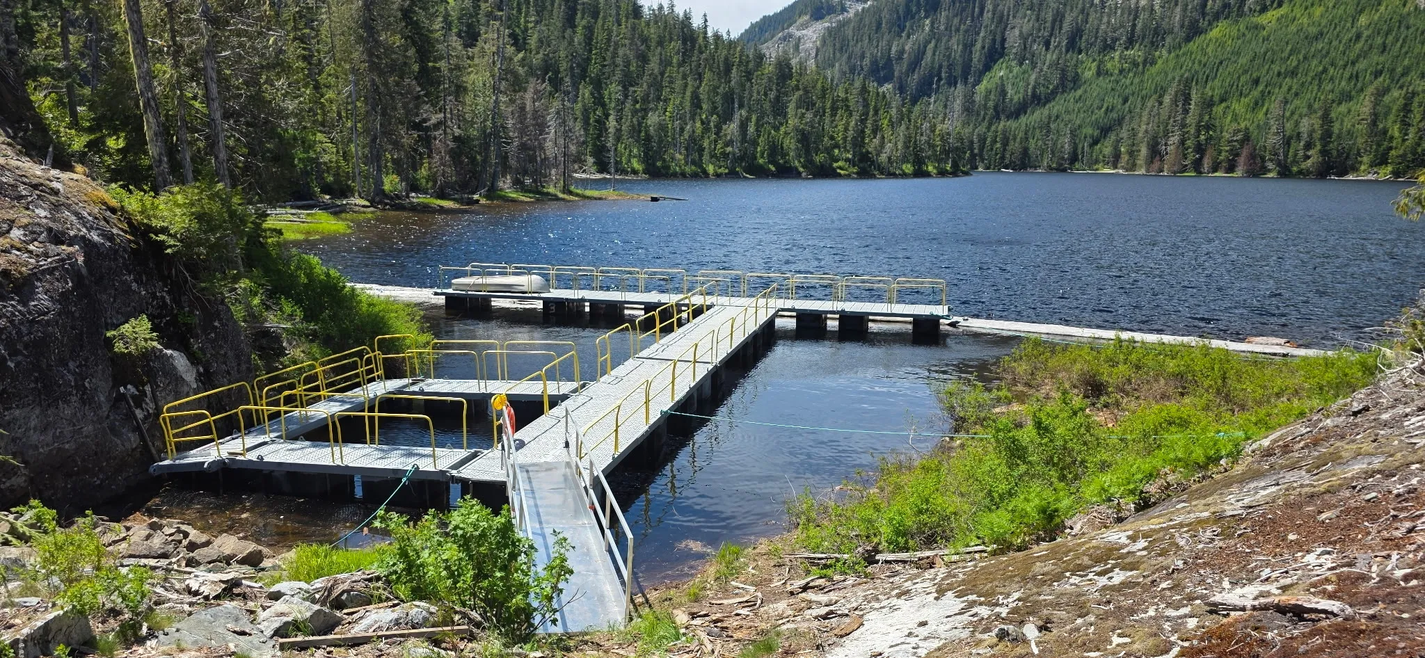 Dock installed at Mears Creek