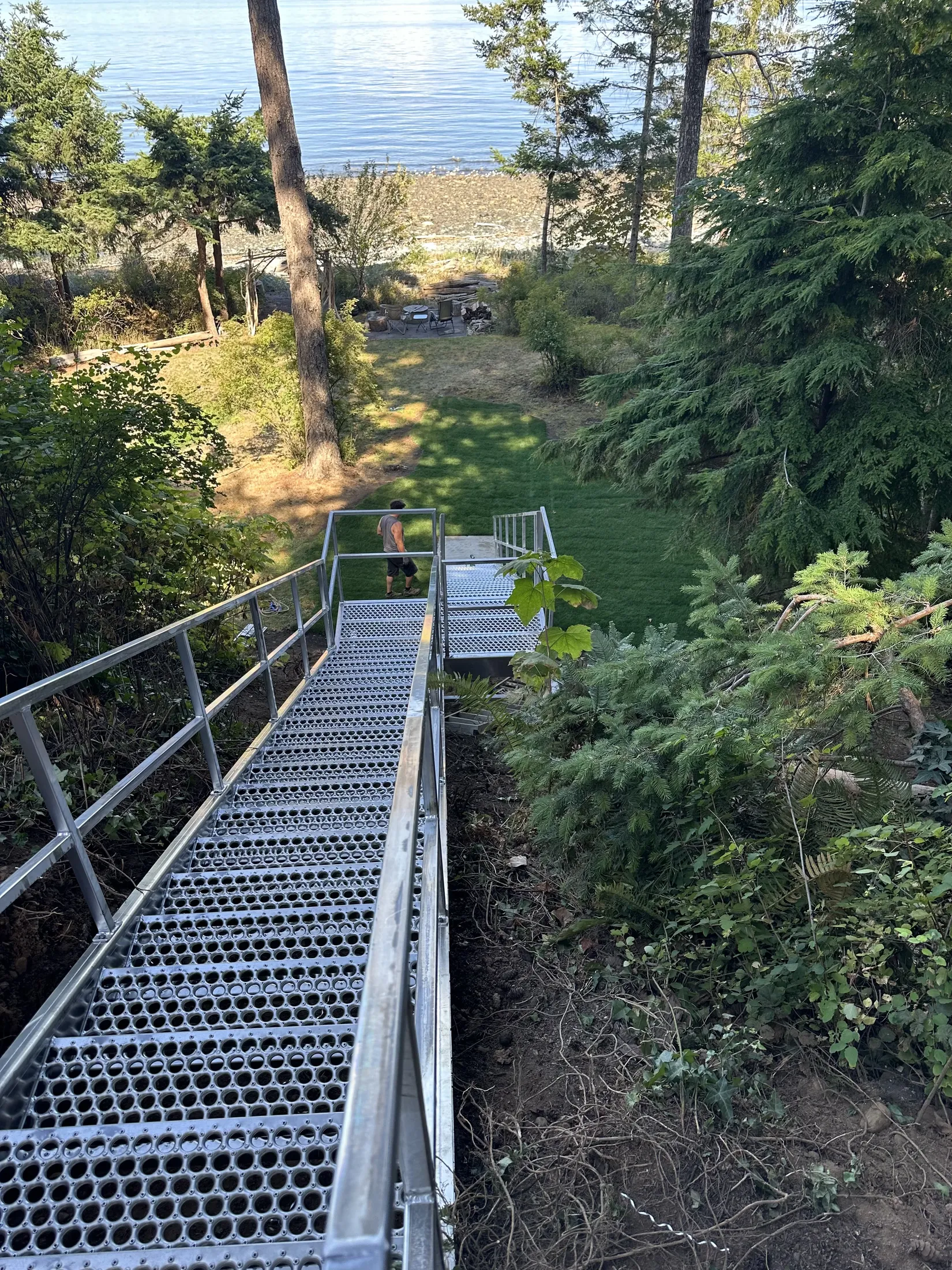 Beach Access Stairs — project photo